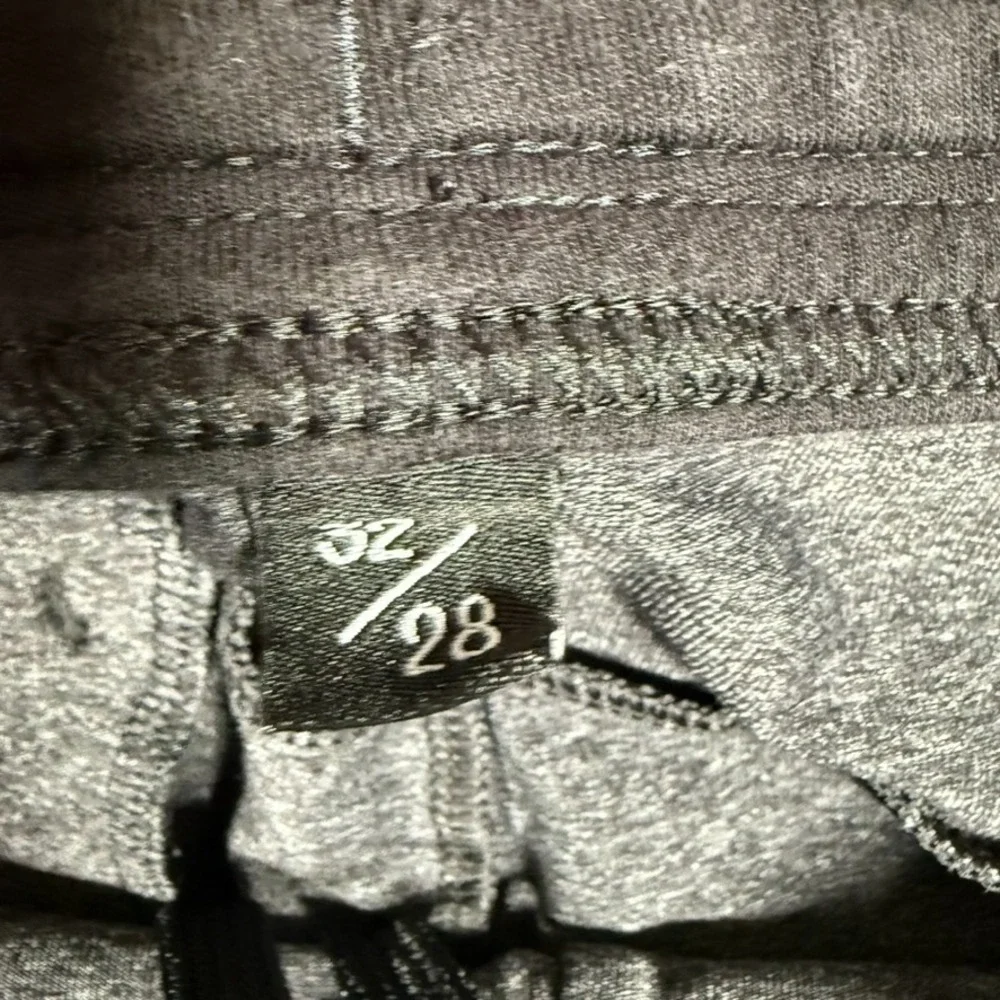 Public Rec Pants Mens 32x28 Gray Daymaker‎ Casual Preppy Stretch Logo Drawstring